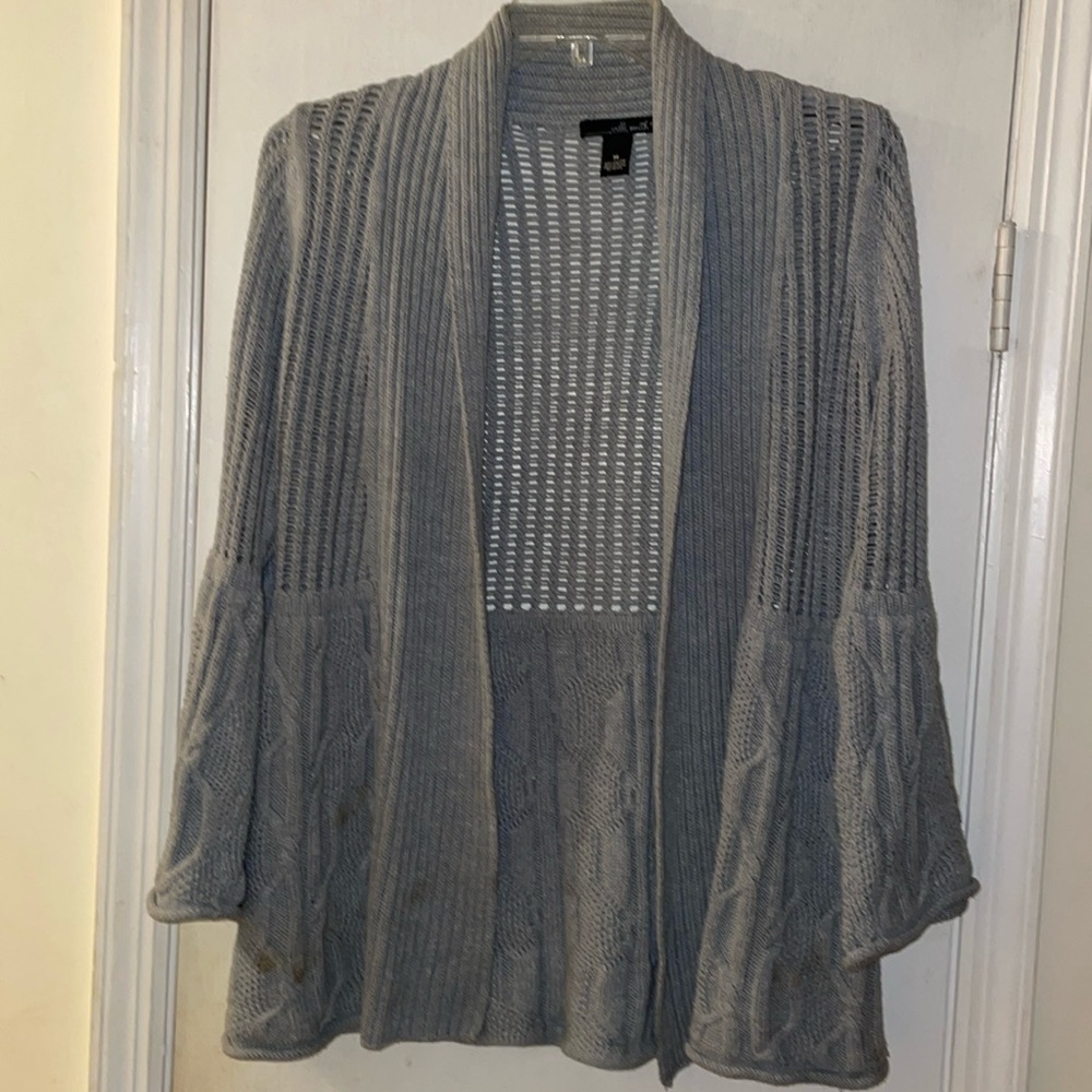 Willi Smith cable knit heavyweight cardigan​​​